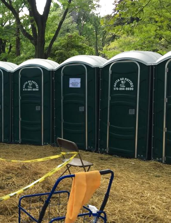 portable toilets
