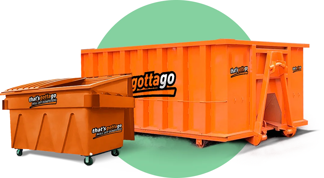 Roll-off dumpster containers from Gotta Go Potties in the Poconos
